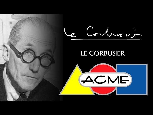 ACME Studio: Le Corbusier