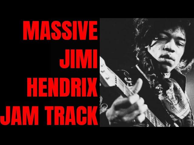Massive Jimi Hendrix Style Psychedelic Guitar Jam Track (E Minor)