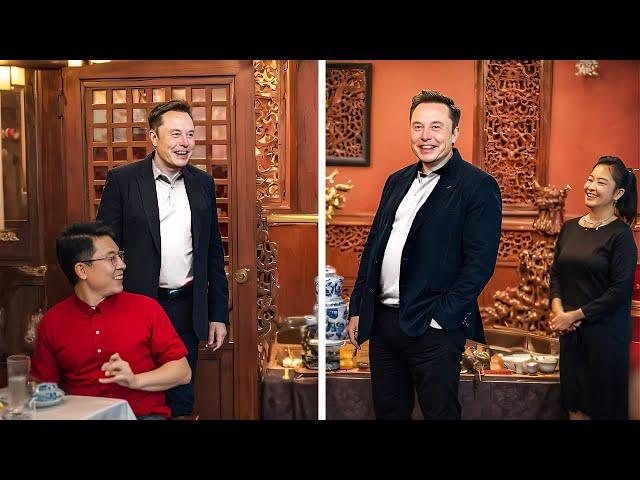 Elon Musk Walks Into A Chinese Restaurant, What Happens Next Will Melt Your Heart