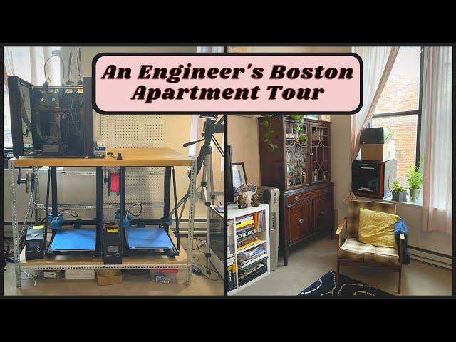 An Engineer's 595sqft (I measured!) Boston Studio Apartment Tour