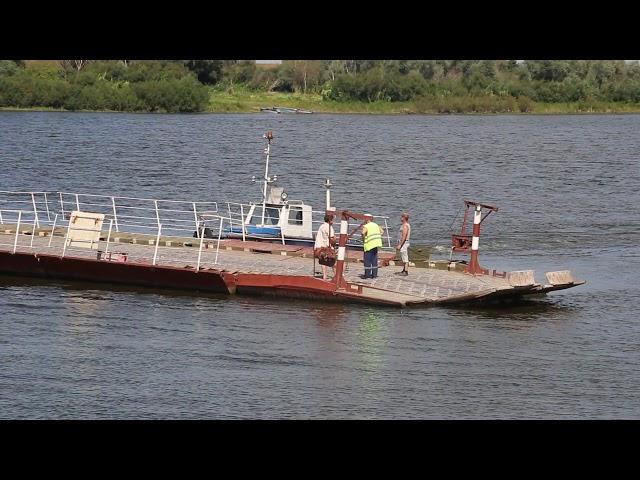 Раздвижной понтонный мост