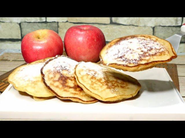 Apple Pancake | A Super Soft And Fluffy Apple Pancake Recipe