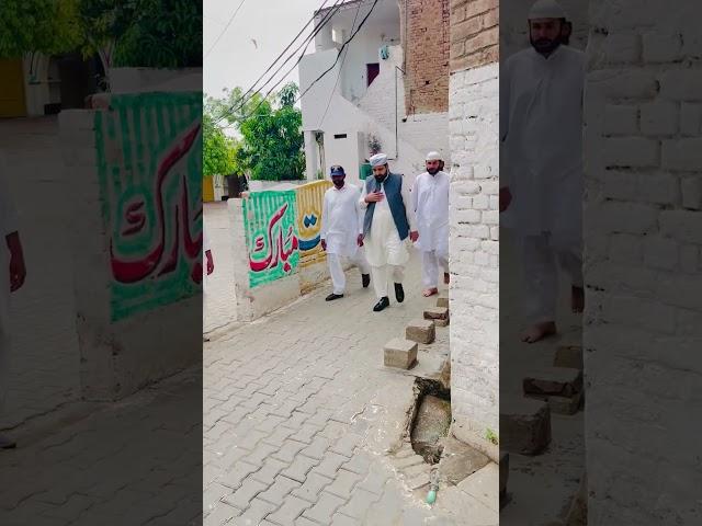 Sahibzada Hafiz Muhammad Ahsan After Leading Friday Prayer 