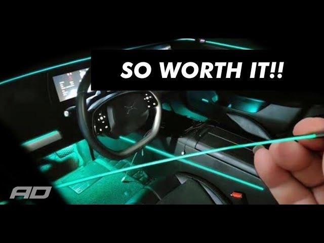 This Is the BEST Interior Ambient Lighting Kit for your Car! (Not Clickbait)