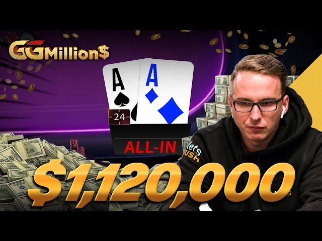 Super High Roller Poker FINAL TABLE with Benjamin Rolle