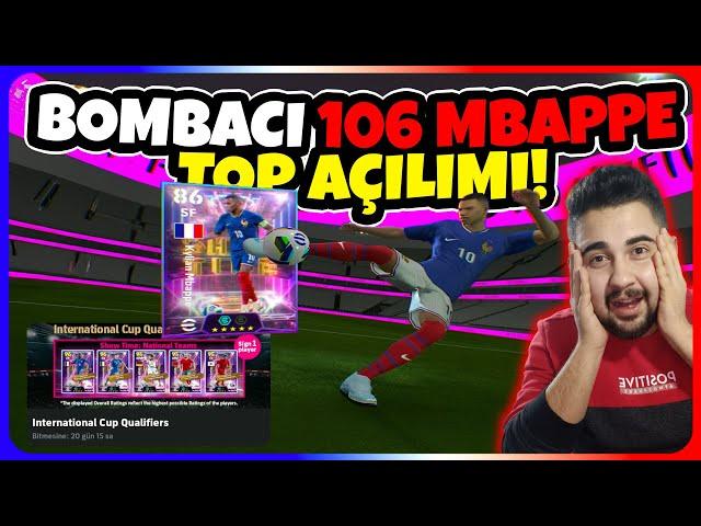 BOMBACI 106 MBAPPE TOP AÇILIMI!  AYNI ANDA 2 SHOW-TIME!  KONAMI BEDAVA SHOW-TIME VERİYOR!