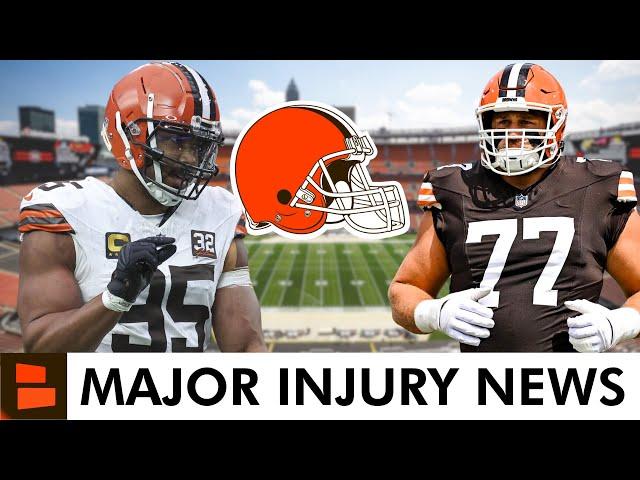 MAJOR Browns Injury News After Week 3 Ft. Myles Garrett, Wyatt Teller, David Njoku & Jedrick Wills