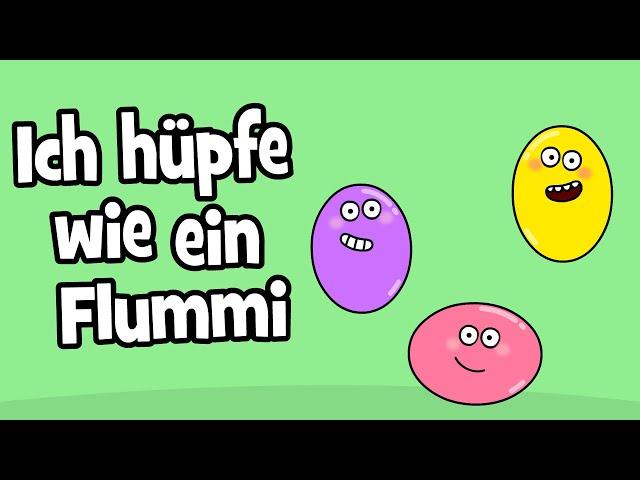   Kinderlied Kinderdisco | Ich hüpfe wie ein Flummi - Mitmachsong - Hurra Kinderlieder