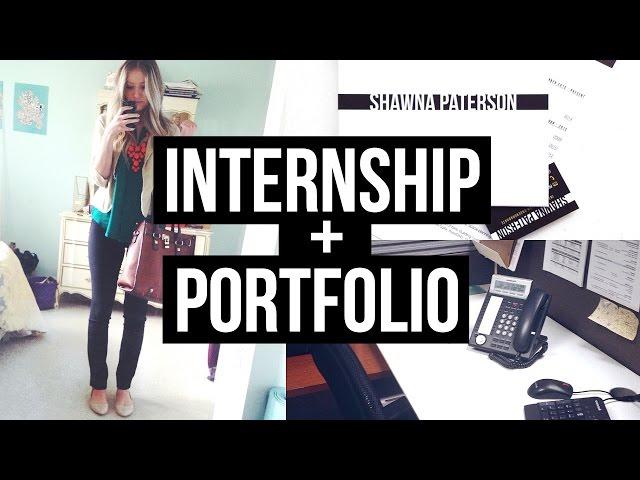 HOW TO GET AN INTERNSHIP! Portfolio, Resume, and More!