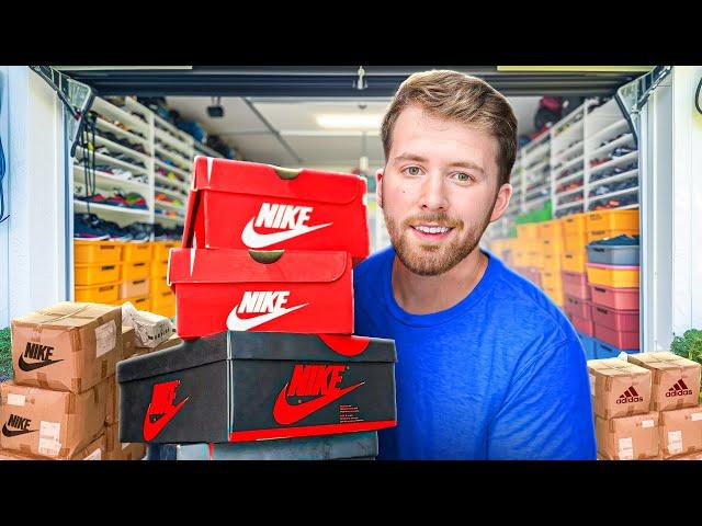 Six-Figure Shoe Reseller Garage Tour