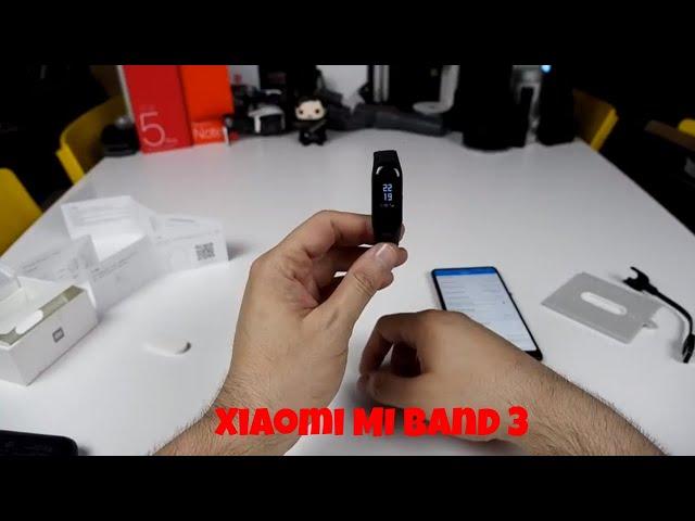 Xiaomi Mi band 3 Greek Review (Οδηγίες για Ελληνικά στην περιγραφή)