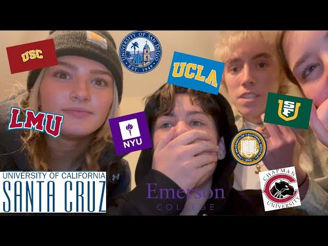 COLLEGE DECISION REACTIONS 2024 - Film Schools (USC, NYU, LMU, UCLA, and more)