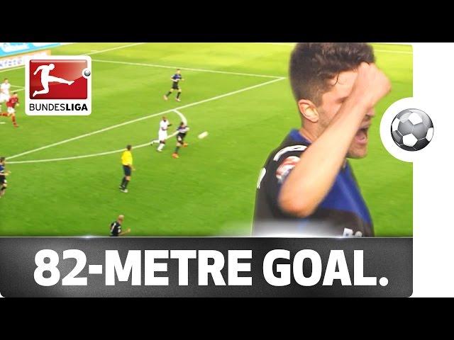 Must-See! Stoppelkamp's Astonishing Record 82-Metre Goal