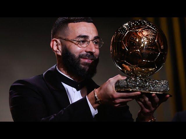 Balon de Oro 2022 (Karim Benzema Ganador en la Gala Ballon d'or 2022)