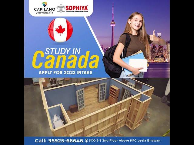 Study In Canada | Capilano University | Sophiya Consultants