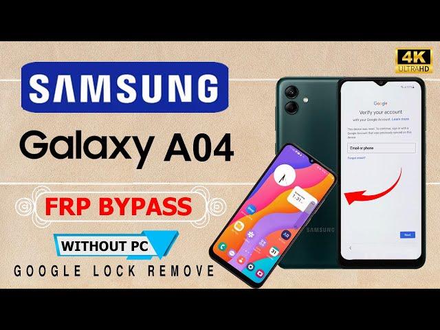 Samsung Galaxy A04 Frp Bypass 2024 Android 13 Without Pc | Samsung A04 Frp Bypass Not Working