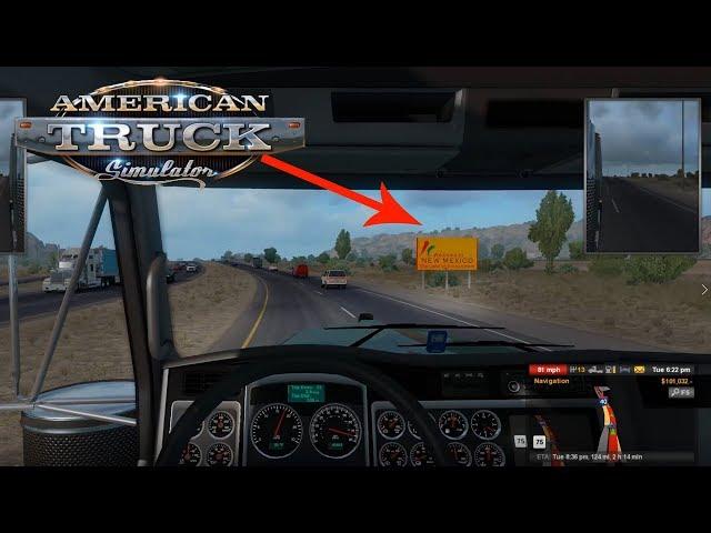 American Truck Simulator featuring New Mexico!