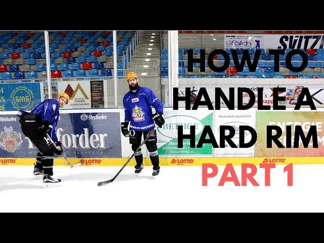 MHH Hockey Tutorials - How To Handle Rims Along The Boards (PART 1)