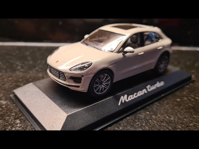 minichamps 1/43 porsche macan turbo 2019 diecast model car