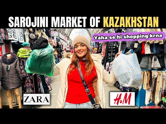 SAROJINI MARKET OF KAZAKHSTAN | BEST FOR SHOPPING #almaty #kazakhstan #travel #shoppingvlog