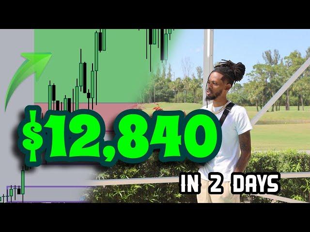 How I Made $12,840 In Two Days Trading Futures | Supply & Demand Breakdown