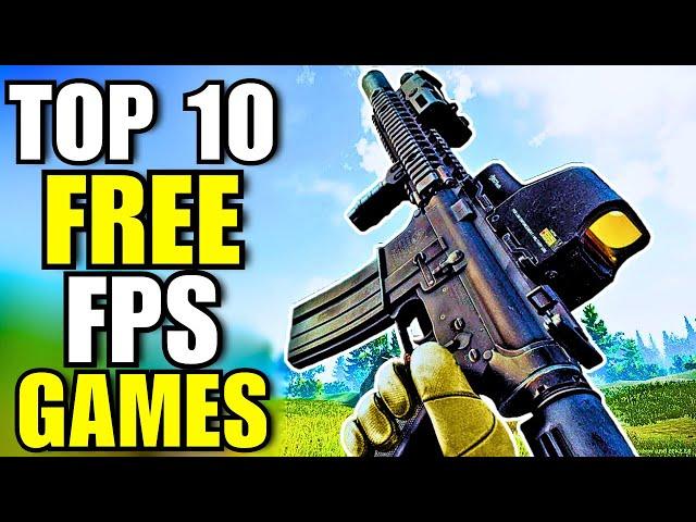 Top 10 Best Free To Play FPS Games On Steam 2024 (NEW)