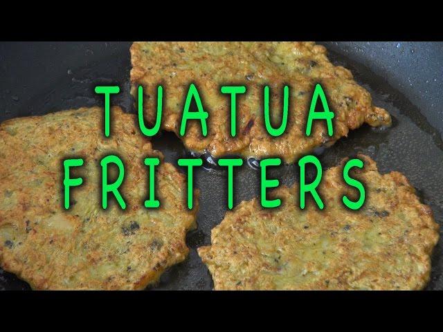 How to cook Tuatua - Pipi Fritters