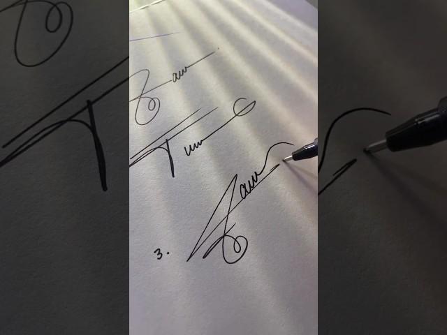 T Letter #subscribe #signature #calligraphy #youtubeshorts #shorts #art #yt #trending