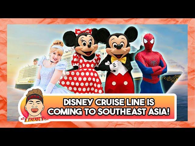 Disney Cruise Line is coming to Southeast Asia in 2025!