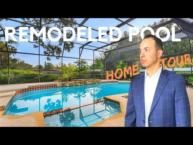 TOURING a REMODELED POOL Home in Altamonte Springs Florida | Living In Orlando Florida