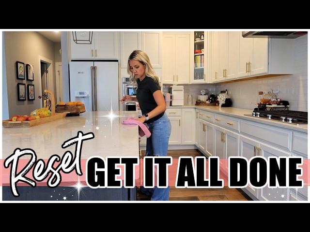 *NEW* GET IT ALL DONE RESET CLEANING WORKOUT MEAL PREP PLAN WITH ME TIFFANI BEASTON HOMEMAKING 2024