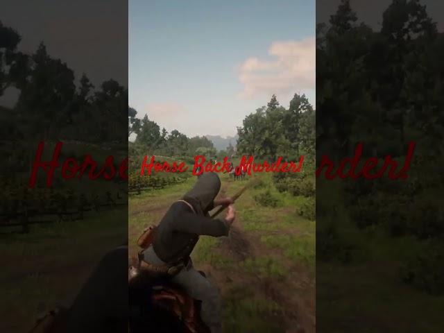 Horse chase #arthurmorgan #rdr2 #reddeadredemption2
