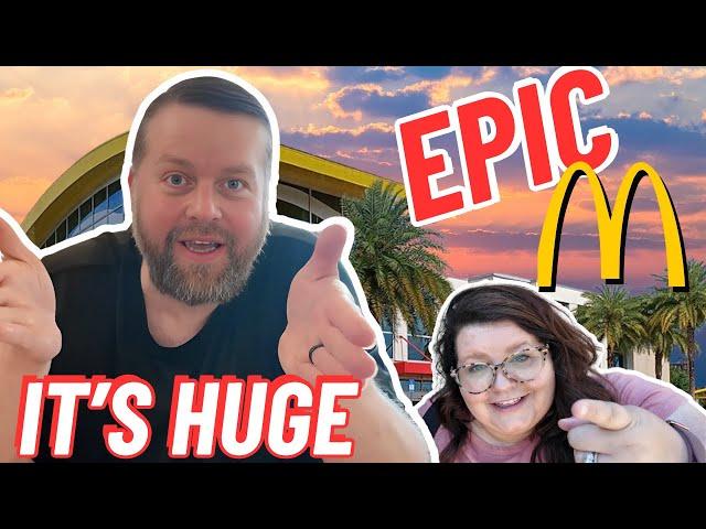 EPIC McDonald's - World's Largest McDonald's  - Orlando, Florida - Full Tour & Review