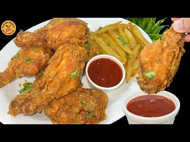 KFC Style Fried Chicken Recipe | Kentucky Fried Chicken, Spicy Crispychicken fry