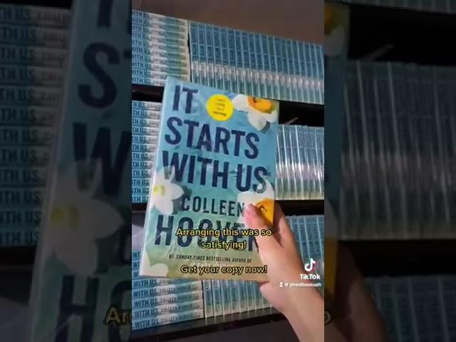 It Starts With Us ll ORIGINAL BOOK ll #shorts #youtube #books