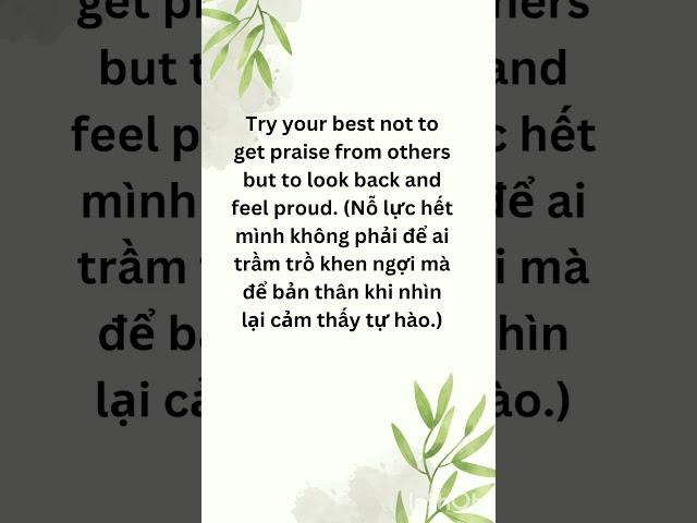 Nỗ lực hết mình....