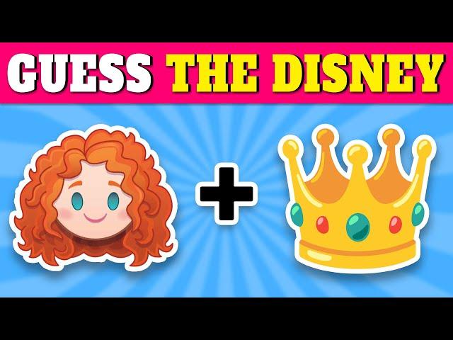 Guess the DISNEY Movie by Emoji  | Disney Emoji Quiz