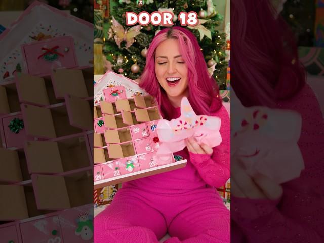 Opening an ENTIRE ADVENT CALENDAR Every Day: ALL PINK (day 1)