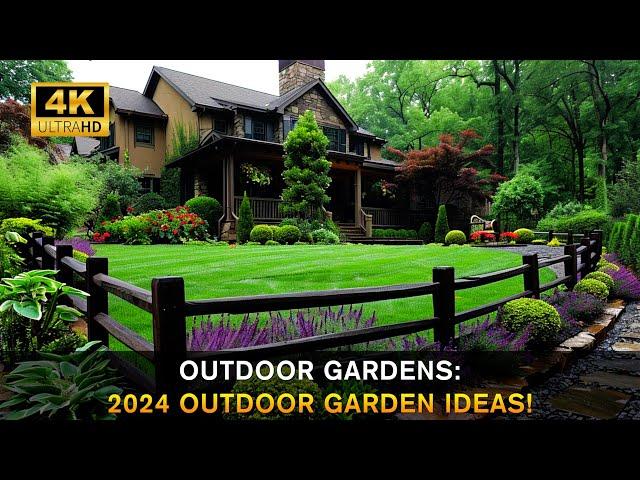 Outdoor Garden Ideas 2024: Landscape Designs for Your Home