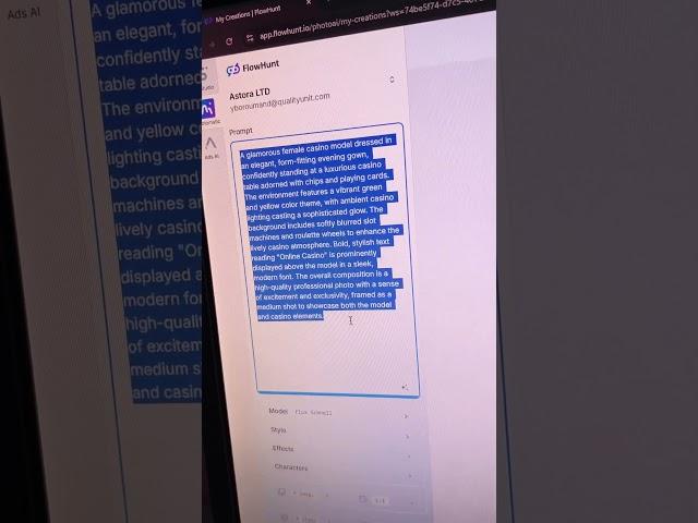 marketing ads in seconds with AI!!