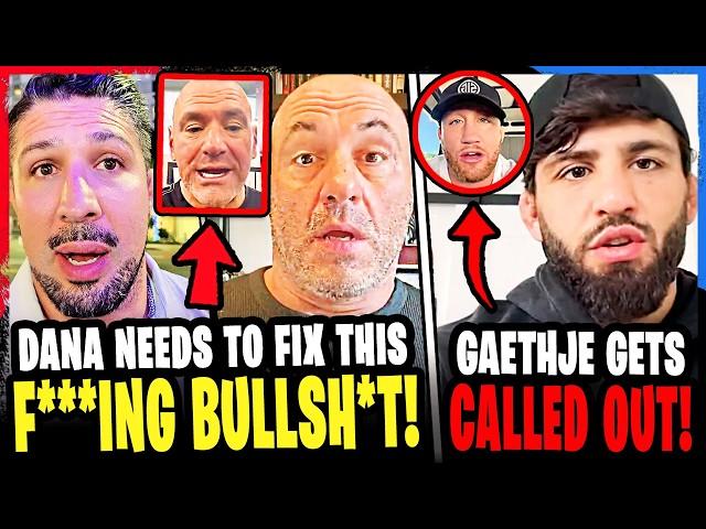 Dana White FACING MAJOR BACKLASH! Justin Gaethje vs Arman Tsarukyan! Joe Rogan REACTS! Alex Pereira