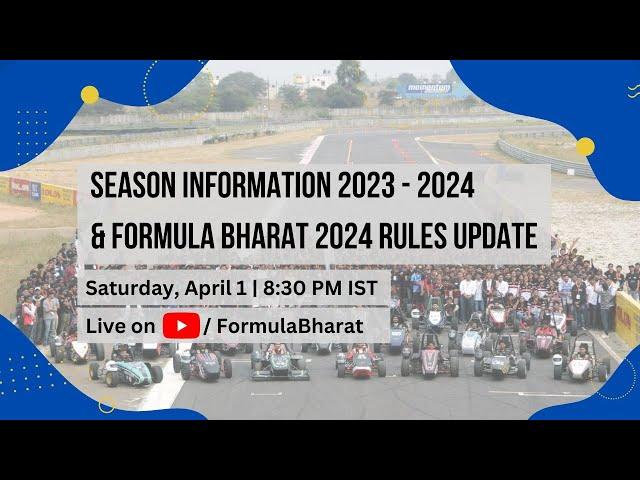 Season Info 2023 - 2024 & FB2024 Rules Update