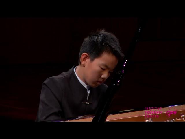 DILLON SZE PUI CHAN, 1st prize, category 2, JEUNE CHOPIN competition, Lugano 2025