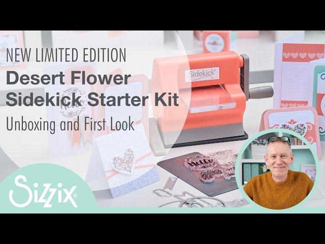 The NEW Limited Edition Desert Flower Sidekick Die Cutting Machine from Sizzix!
