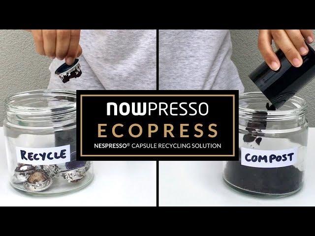 NOWpresso - EcoPress Nespresso® Capsule Recycling Solution