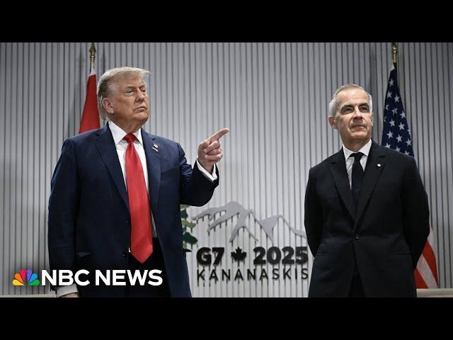 Trump talks Russia, Iran and tariffs in meeting with Canadian prime minister