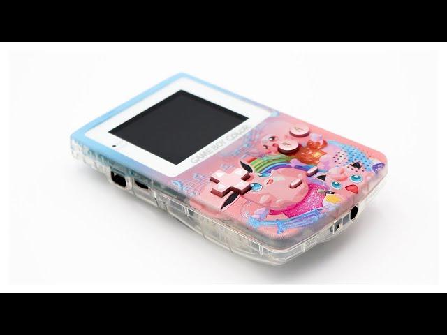 Pokémon Themed Gameboy Color | Cloud Game Store 2.6 IPS Kit