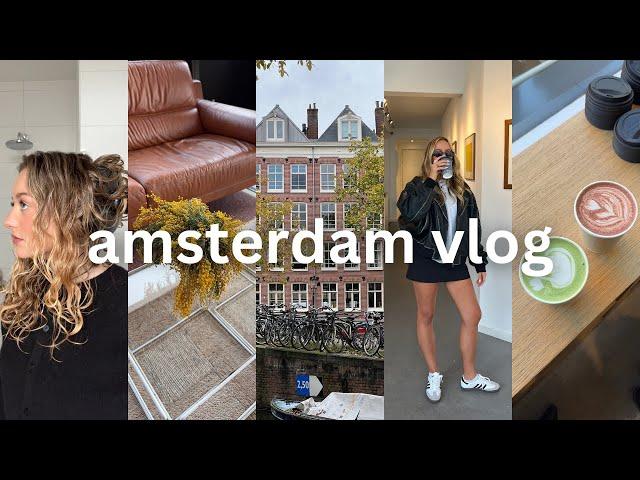 amsterdam vlog | matching tattoos, sunny runs & dog-sitting