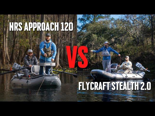 Flycraft Stealth 2.0 VS NRS Approach 120 | Best Small Fishing Raft?!?