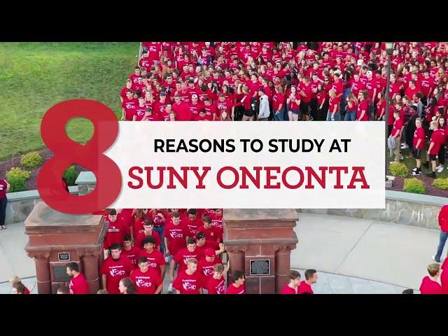 8 Reasons to Study at Oneonta